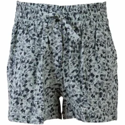 Queenz Sofia Pige Shorts - Mint AOP