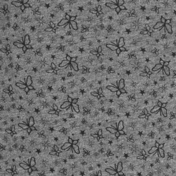 Discount Queenz Uno Pige Undertrøje - Grey Melange AOP Girl