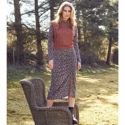 Sale Sirup Copenhagen Dame Nederdel - Rustic Brown