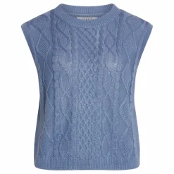 Sirup Copenhagen Dame Strikvest - Stone Wash