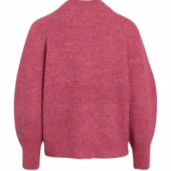 Online Sirup Copenhagen Margit Dame Striktrøje - Red Violet