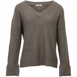 Sale Sirup Dame Striktrøje - Nutmeg