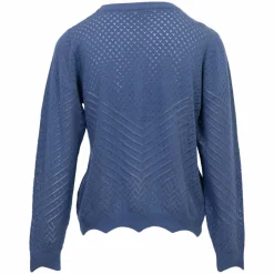 Outlet Sirup Pointelle Dame Striktrøje - Riverside