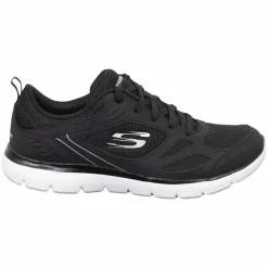Clearance Skechers Summits Suited Dame Sneakers - BKW