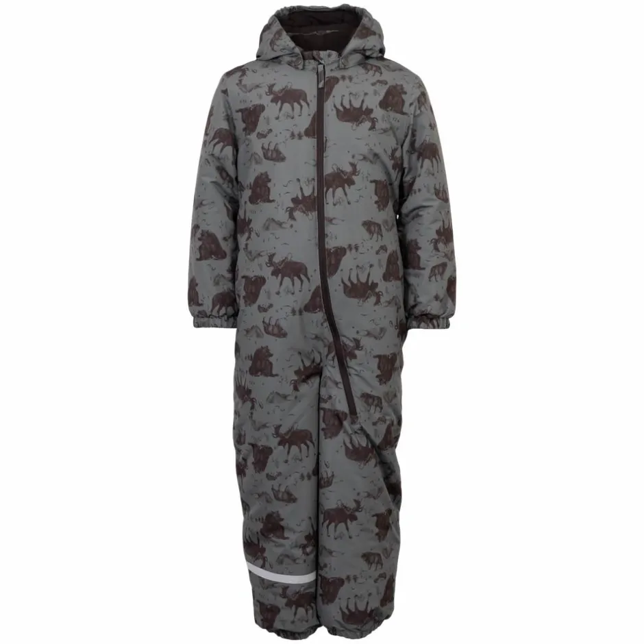 Sale Soft Gallery Børne Flyverdragt m. fleece - Castor Gray Aop