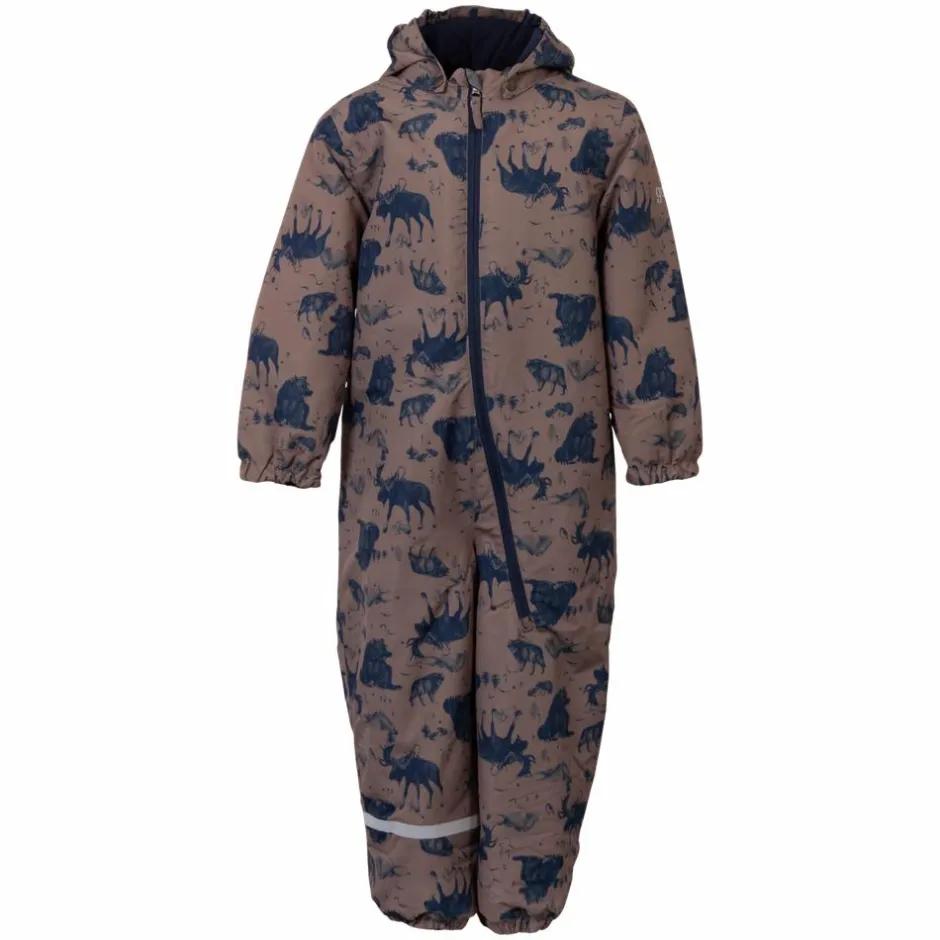 Soft Gallery Børne Flyverdragt m. fleece - Moose AOP