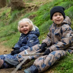 Soft Gallery Børne Flyverdragt m. fleece - Moose AOP