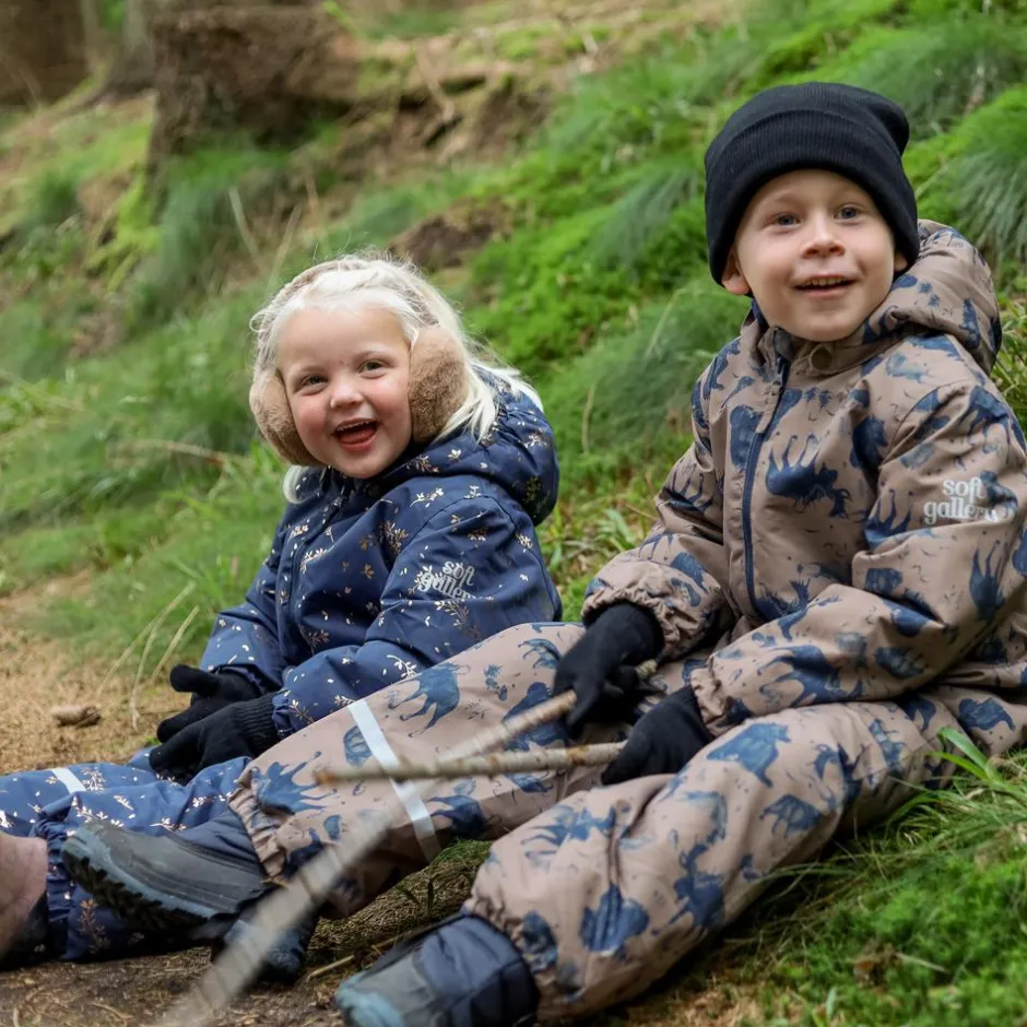 Soft Gallery Børne Flyverdragt m. fleece - Moose AOP
