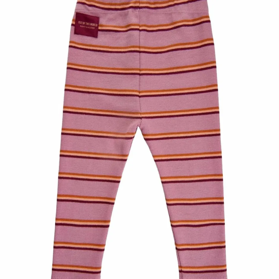 Outlet Soft Gallery Pige Leggings i økologisk bomuld - Lilas