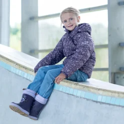 Hot Soft Gallery Pige Vinterjakke m. BIONIC-FINISH® ECO coating - Vintage Violet