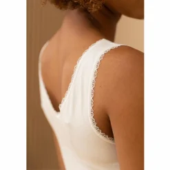 Best Steenholt Alison Dame Tanktop i bambus - Bright White