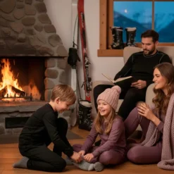 Online Steenholt Børne Skiundertøj - Flint