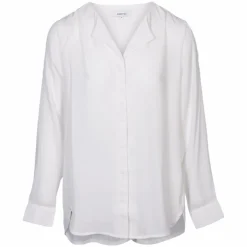 New Steenholt Clara Dame Bluse Plus Size - Bright White