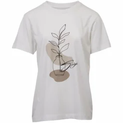 Outlet Steenholt Dame T-shirt - P1 CLOUD DANCER