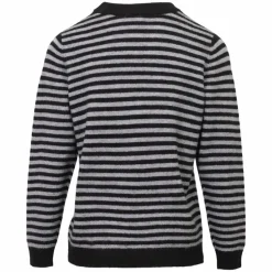 Sale Steenholt Gora Dame Striktrøje - BLACK/GREY