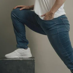 Online Steenholt Grace Dame Jeans m. stretch - M. Light Blue Denim