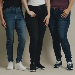 Discount Steenholt Grace Dame Jeans m. stretch - M. Light Blue Denim