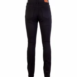 Steenholt Grace Dame Jeans m. stretch Plus Size - Black Denim