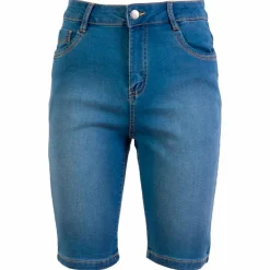 Steenholt Grace Dame Shorts - M. Light Blue Denim