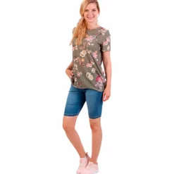 Steenholt Grace Dame Shorts - M. Light Blue Denim