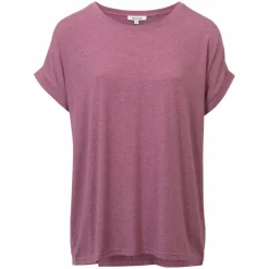 Outlet Steenholt Joan Dame T-shirt - Mellow Mauve