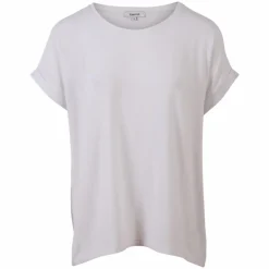 Sale Steenholt Joan Dame T-shirt Plus Size - Bright White