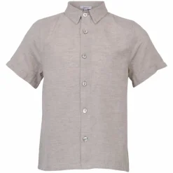 Sale Steenholt Linett Børne Kortærmet skjorte i hørmix - Woody