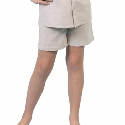 New Steenholt Linett Børne Shorts i hørmix - Woody