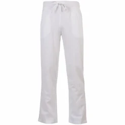 Clearance Steenholt Linett Dame Bukser i hørmix - Bright White