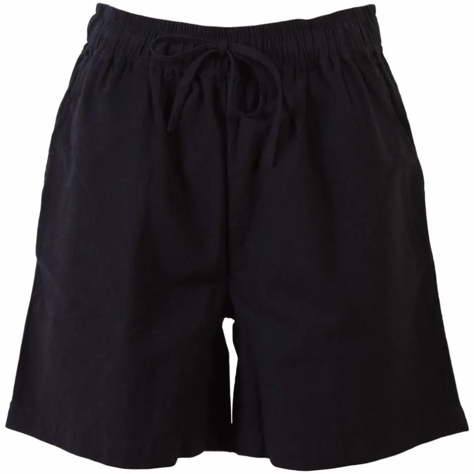 Steenholt Linett Dame Shorts i hørmix - Black