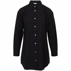 Online Steenholt Linett Dame Skjorte i hørmix - Black