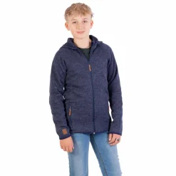 Sale Steenholt Ocean Børne Fleecejakke - Melange Blue