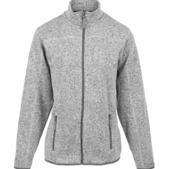 Hot Steenholt Ocean Dame Fleecejakke - Light Grey
