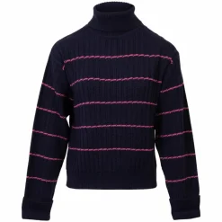 Outlet Steenholt Olivia Dame Striktrøje - Navy