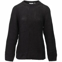 Outlet Steenholt Olivia Dame Striktrøje - Black