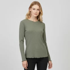 Best Steenholt Rose Dame Bluse - Vetiver