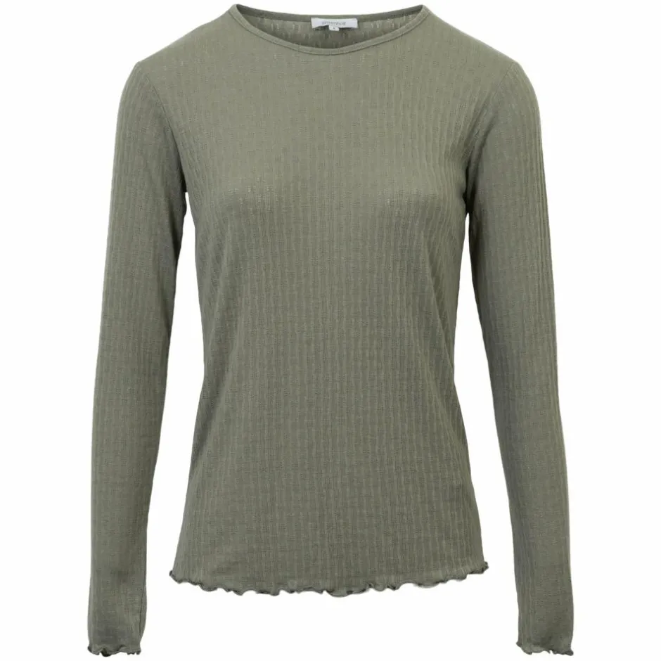 Best Steenholt Rose Dame Bluse - Vetiver