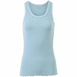 Steenholt Roselina Dame Top Plus Size - Aquatic