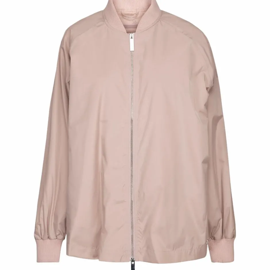 Sale Ticket Woman Astie Short Dame Overgangsjakke - Shadow Gray/Dusty Rose