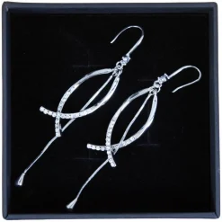 Outlet Vanting Dame Øreringe - 10 - Silver