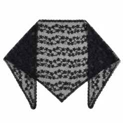 Vanting Dame Tørklæde - Black