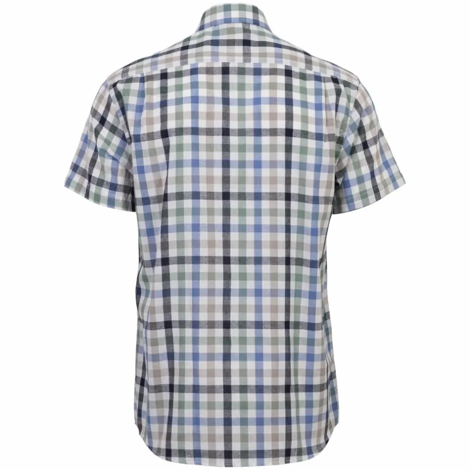 Best Vito Dayton Herre Kortærmet skjorte - Blue