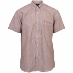 Best Vito Edwin Herre Kortærmet skjorte - Henna Red