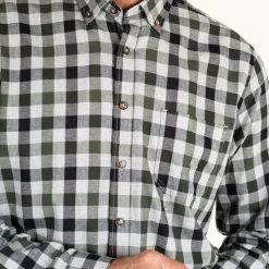 Sale Vito Murat Herre Skjorte - Old Green