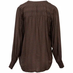 Best ZbyZ Dame Bluse - Brown/Black