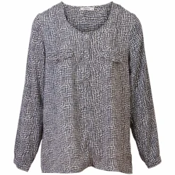 ZbyZ Dame Bluse Plus Size - B-125