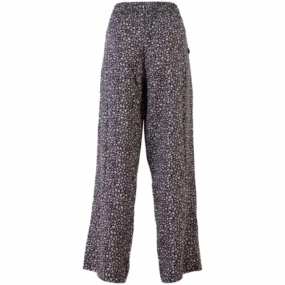 Sale ZbyZ Dame Bukser Plus Size - Black/White