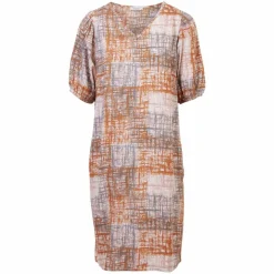 New ZbyZ Dame Kjole Plus Size - Rose