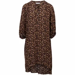 Online ZbyZ Dame Tunika Plus Size - Brown Animal