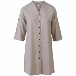 Best ZbyZ Dame Tunika Plus Size - Beige